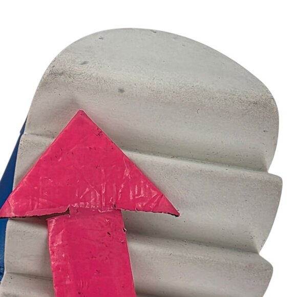 Privileged Shoes Womens 10 Shoes Neon Pink Blue Green Heart Platform Sneakers - Picture 10 of 16